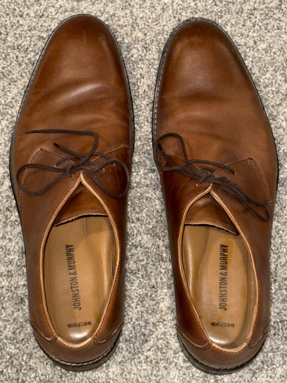 Johnston & Murphy Leather Dress Shoes